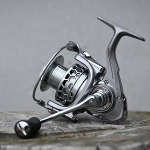 Front Drag Spinning Fishing Reel 5.5:1 Gear Ratio 10+1 Bearing Fishing Reel for Freshwater Saltwater